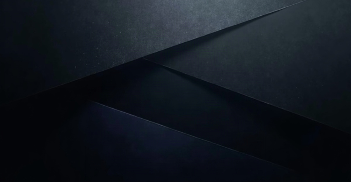 Abstract layers of translucent geometry suggesting hidden pathways and protected passage through darkness.